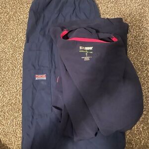 Navy blue Scrub Set pants & jacket